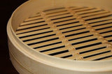 NNEDSZ 9 Inch Bamboo Steamer Set-2 Steamer Baskets With 1 Lid