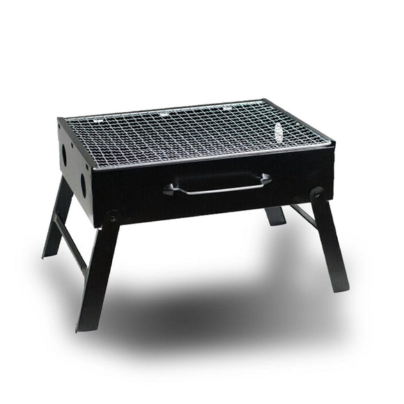 NNEDSZ Outdoor Camping Portable & Foldable Charcoal BBQ Grill Hibachi Picnic Barbecue