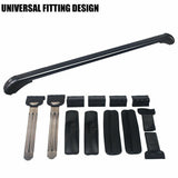 NNEDSZ 100cm Universal Car Roof Racks Carrier Adjustable Cross Bars Aluminium Alloy Lockable
