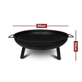 NNEDSZ Portable Outdoor Fire Pit Fireplace Open Patio Heater Garden Plant Bowl Steel