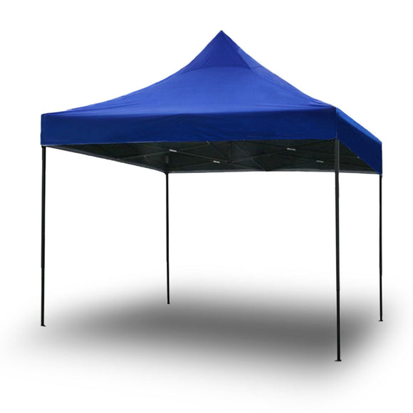 NNEDSZ 3x3m Pop Up Gazebo Outdoor Tent Folding Marquee Party Camping Market Canopy - blue