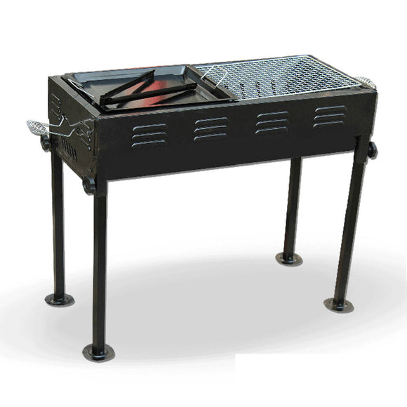 NNEDSZ Portable Outdoor Mangal BBQ Grill Charcoal Shish Kebab Shashly Picnic Camping