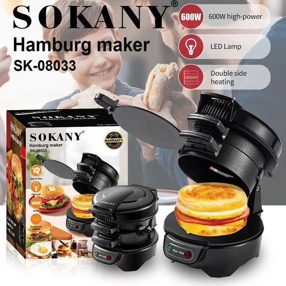 NNEDSZ Sokany Burger Maker – Non-Stick, Easy & Fast Cooking