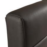 NNEDSZ King PU Leather Deluxe Bed Frame Black