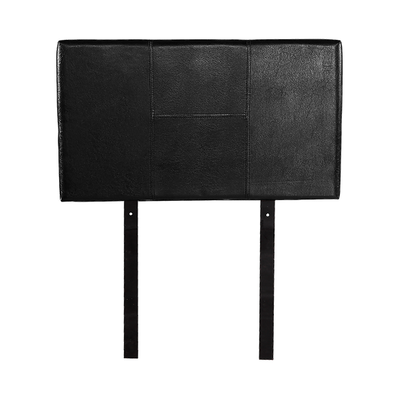 NNEDSZ PU Leather Single Bed Headboard Bedhead - Black