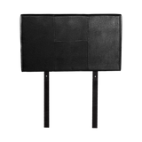 NNEDSZ PU Leather Single Bed Headboard Bedhead - Black