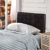 NNEDSZ PU Leather Single Bed Headboard Bedhead - Brown