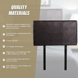 NNEDSZ PU Leather Single Bed Headboard Bedhead - Brown