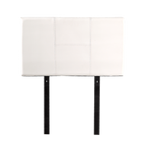 NNEDSZ PU Leather Single Bed Headboard Bedhead - White