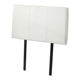 NNEDSZ PU Leather Single Bed Headboard Bedhead - White