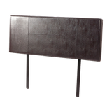 NNEDSZ PU Leather Double Bed Headboard Bedhead - Brown