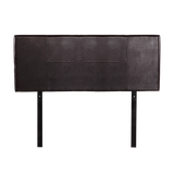 NNEDSZ PU Leather Double Bed Headboard Bedhead - Brown