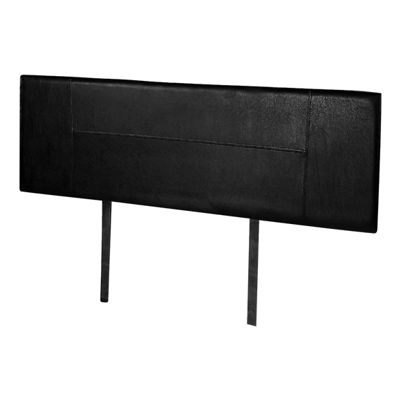 NNEDSZ PU Leather Queen Bed Headboard Bedhead - Black