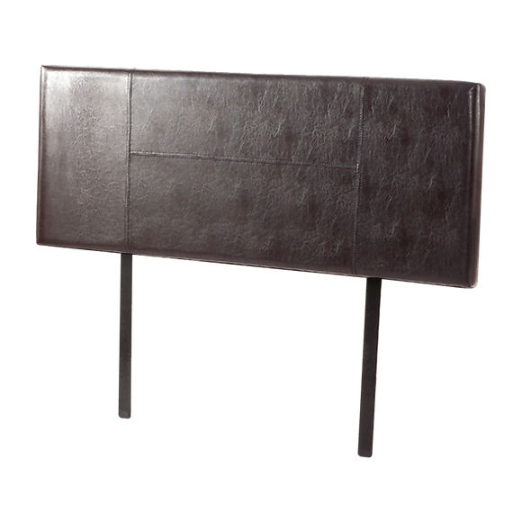 NNEDSZ PU Leather Queen Bed Headboard Bedhead - Brown