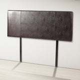 NNEDSZ PU Leather Queen Bed Headboard Bedhead - Brown