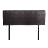 NNEDSZ PU Leather Queen Bed Headboard Bedhead - Brown