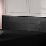 NNEDSZ PU Leather King Bed Headboard Bedhead - Black