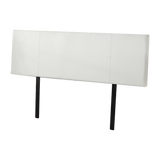 NNEDSZ PU Leather King Bed Headboard Bedhead - White