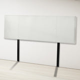 NNEDSZ PU Leather King Bed Headboard Bedhead - White