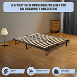 NNEDSZ Queen Metal Bed Frame - Bedroom Furniture