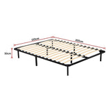 NNEDSZ Queen Metal Bed Frame - Bedroom Furniture