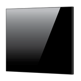 NNEDSZ Toughened 60cm x 70cm Black Glass Kitchen Splashback