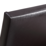 NNEDSZ Single PU Leather Bed Frame Brown