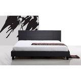 NNEDSZ King Linen Fabric Bed Frame Grey