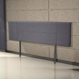 NNEDSZ Linen Fabric King Bed Headboard Bedhead - Grey