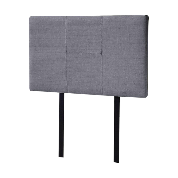 NNEDSZ Linen Fabric Single Bed Headboard Bedhead - Grey
