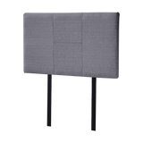 NNEDSZ Linen Fabric Single Bed Headboard Bedhead - Grey