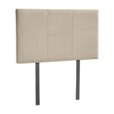 NNEDSZ Linen Fabric Single Bed Headboard Bedhead - Beige