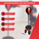NNEDSZ Children Punching Boxing Bag Set