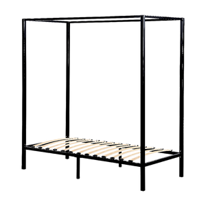 NNEDSZ 4 Four Poster Single Bed Frame
