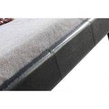 NNEDSZ King Single PU Leather Bed Frame Black