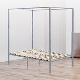 NNEDSZ 4 Four Poster Queen Bed Frame
