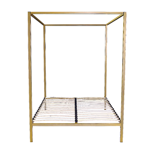 NNEDSZ 4 Four Poster Queen Bed Frame