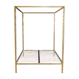 NNEDSZ 4 Four Poster Queen Bed Frame
