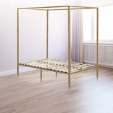 NNEDSZ 4 Four Poster Queen Bed Frame