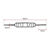 NNEDSZ Olympic Swiss Bar Specialty Barbell