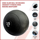 NNEDSZ 25kg Slam Ball No Bounce Crossfit Fitness MMA Boxing BootCamp