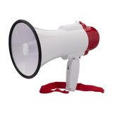 NNEDSZ Audio Megaphone 25Watt Bull Horn with Siren