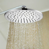 NNEDSZ 200mm Shower Head Round Chrome Showerhead