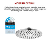 NNEDSZ 200mm Shower Head Round Chrome Showerhead
