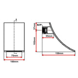 NNEDSZ 304SS Waterfall Bath Spout