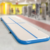 NNEDSZ 4m Inflatable Air Track Gym Mat Airtrack Tumbling Gymnastics Tumbling with Pump