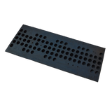 NNEDSZ Pair of 1m Long 60T Load Rubber Speed Bump Hump Modular Speed Humps Road Hump