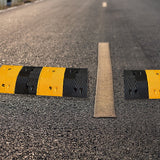 NNEDSZ Pair of 1m Long 60T Load Rubber Speed Bump Hump Modular Speed Humps Road Hump
