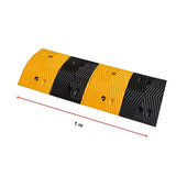 NNEDSZ Pair of 1m Long 60T Load Rubber Speed Bump Hump Modular Speed Humps Road Hump