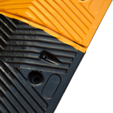 NNEDSZ Pair of 1m Long 60T Load Rubber Speed Bump Hump Modular Speed Humps Road Hump